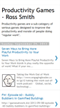 Mobile Screenshot of productivitygames.blogspot.com