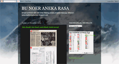 Desktop Screenshot of bunoeranekarasa.blogspot.com