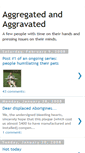 Mobile Screenshot of aggregatedandaggravated.blogspot.com