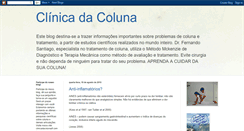 Desktop Screenshot of clinicadacolunadf.blogspot.com