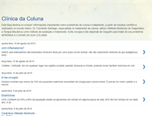 Tablet Screenshot of clinicadacolunadf.blogspot.com