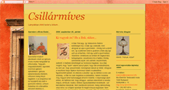 Desktop Screenshot of csillarmives.blogspot.com