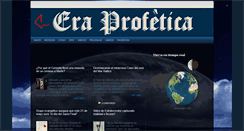 Desktop Screenshot of eraprofetica.blogspot.com