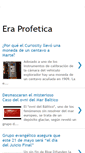 Mobile Screenshot of eraprofetica.blogspot.com