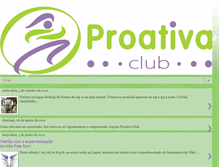 Tablet Screenshot of proativaclub.blogspot.com