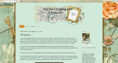 Desktop Screenshot of lildeescraftingwithakitten.blogspot.com