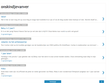 Tablet Screenshot of onskindjevanver.blogspot.com