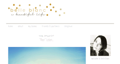 Desktop Screenshot of belle-blanc.blogspot.com