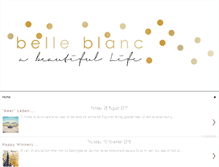 Tablet Screenshot of belle-blanc.blogspot.com