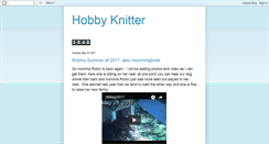 Desktop Screenshot of hobbyknitter.blogspot.com