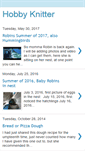 Mobile Screenshot of hobbyknitter.blogspot.com
