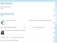 Tablet Screenshot of maxluto.blogspot.com
