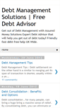 Mobile Screenshot of freedebtadvisor101.blogspot.com