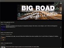 Tablet Screenshot of bigroadgospel.blogspot.com
