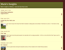 Tablet Screenshot of mariesinsights.blogspot.com