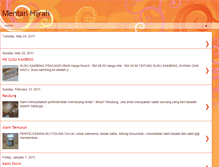 Tablet Screenshot of mentarihijrah.blogspot.com