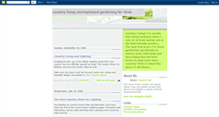 Desktop Screenshot of country-living.blogspot.com