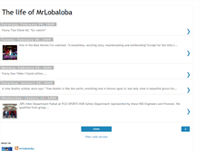 Tablet Screenshot of mrlobaloba.blogspot.com