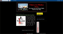 Desktop Screenshot of chinaolympicshame.blogspot.com