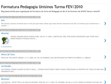 Tablet Screenshot of formaturapedagogiafevereiro.blogspot.com
