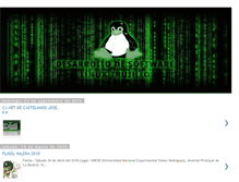 Tablet Screenshot of desarrollodesoftwarelinuxtrujillo.blogspot.com