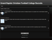 Tablet Screenshot of grcfootballrecruits.blogspot.com