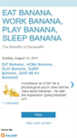 Mobile Screenshot of eatbananasleepbanana.blogspot.com