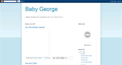 Desktop Screenshot of newbabygeorge.blogspot.com