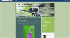 Desktop Screenshot of benleephotoimagery.blogspot.com