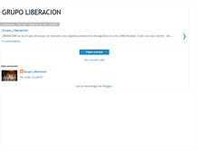 Tablet Screenshot of grupoliberacioncadavezmasfuerte.blogspot.com