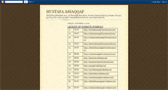 Desktop Screenshot of mustafa-assaqqaf.blogspot.com