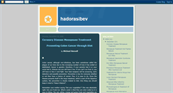 Desktop Screenshot of hadorasibev.blogspot.com