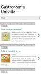 Mobile Screenshot of gastronomiauniville.blogspot.com