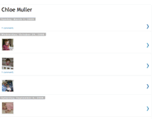 Tablet Screenshot of chloemuller.blogspot.com
