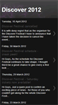 Mobile Screenshot of discoverevent2012.blogspot.com