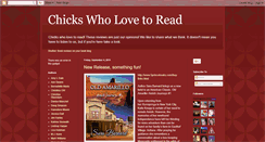 Desktop Screenshot of chickswholovetoread.blogspot.com