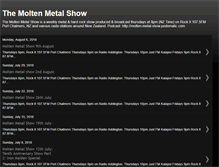 Tablet Screenshot of moltenmetalshow.blogspot.com