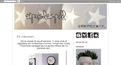 Desktop Screenshot of etpuslespill.blogspot.com