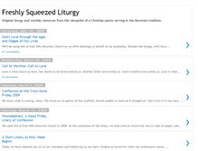 Tablet Screenshot of freshlysqueezedliturgy.blogspot.com