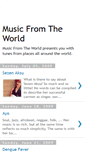 Mobile Screenshot of musicfromtheworld.blogspot.com