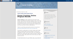Desktop Screenshot of career-cruising.blogspot.com