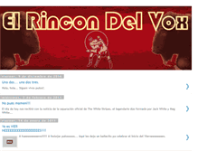 Tablet Screenshot of elrincondelvox.blogspot.com