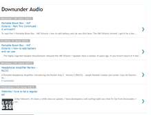 Tablet Screenshot of downunderaudio.blogspot.com