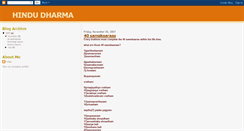 Desktop Screenshot of hindudharma-vedas.blogspot.com