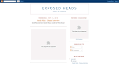 Desktop Screenshot of exposedheads.blogspot.com