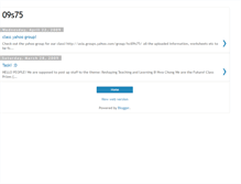 Tablet Screenshot of 09s75.blogspot.com