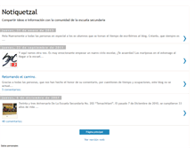 Tablet Screenshot of notiquetzal.blogspot.com