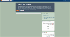 Desktop Screenshot of digstlouis.blogspot.com