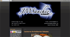 Desktop Screenshot of jmsanchezfotografia.blogspot.com