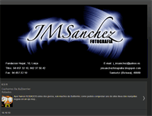 Tablet Screenshot of jmsanchezfotografia.blogspot.com